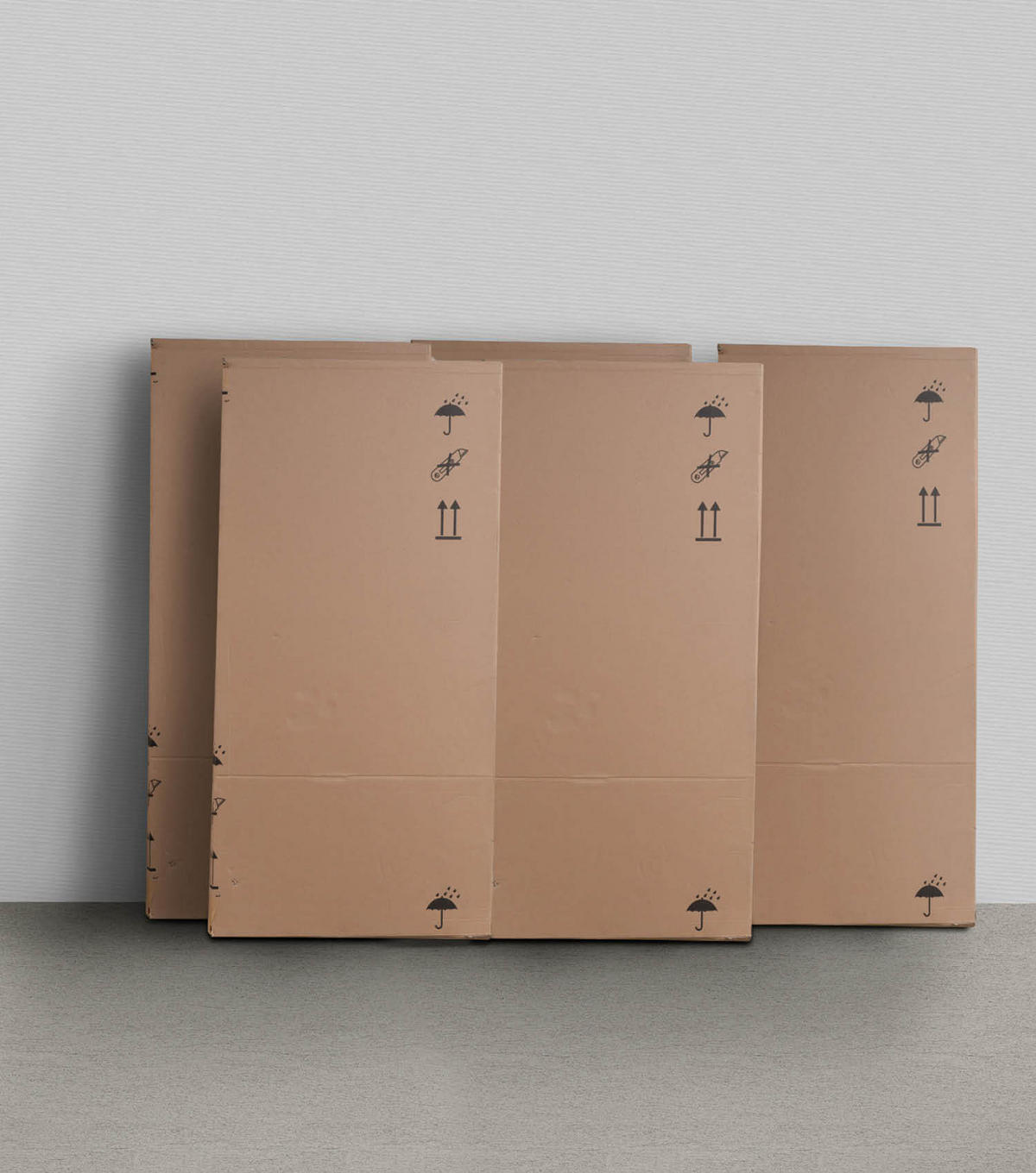 KLEIDERSCHRANK Der Robe - Beige, Holzwerkstoff (227/197/58cm) - Mokebo