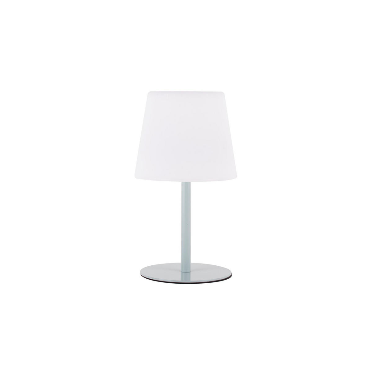 TISCHLAMPE Outdoors 15/15/40 cm - Blau, Kunststoff (15/15/40cm) - Leitmotiv