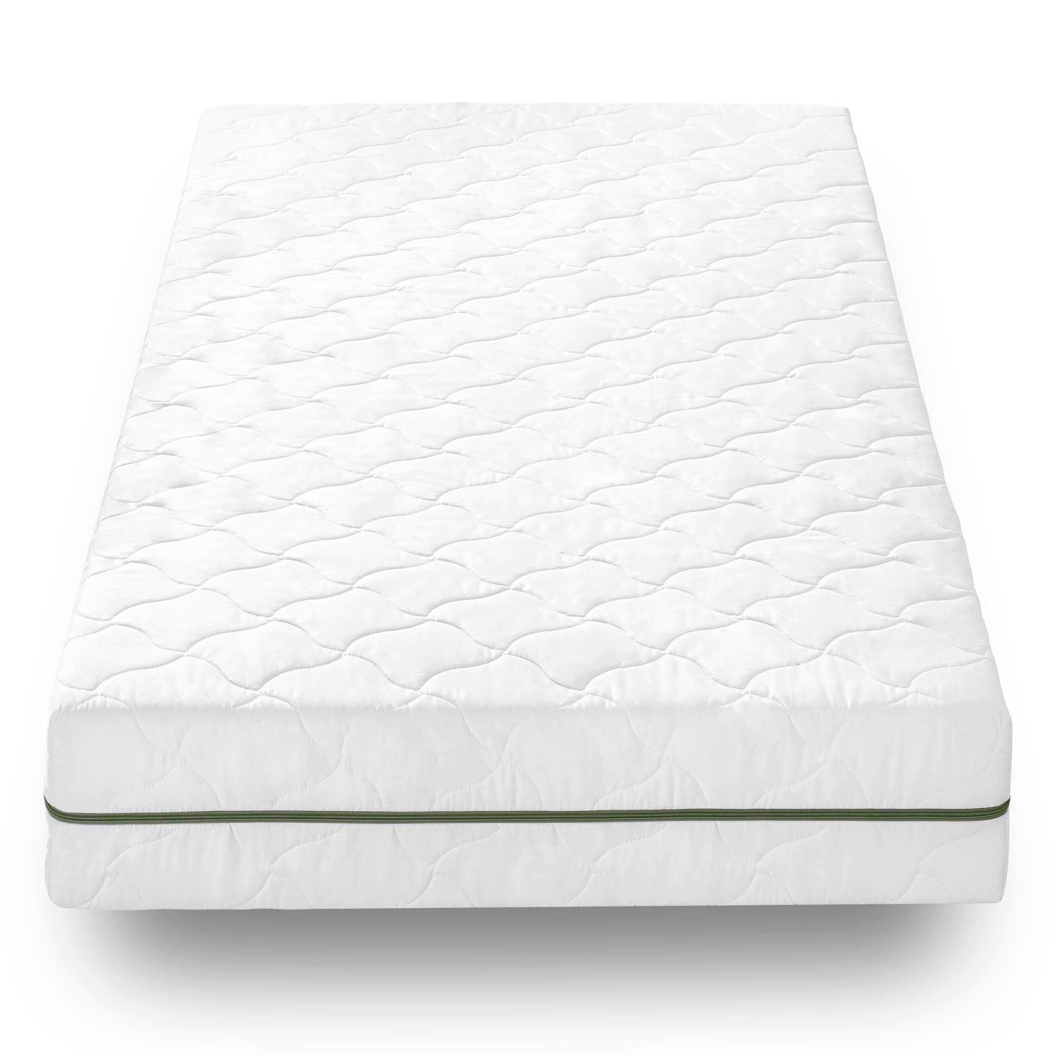 Thumbnail - Sleezzz Federkernmatratze, Weiß, Textil, H2 + H3, 90x200 cm, Schlafzimmer, Matratzen Shop, Matratzen