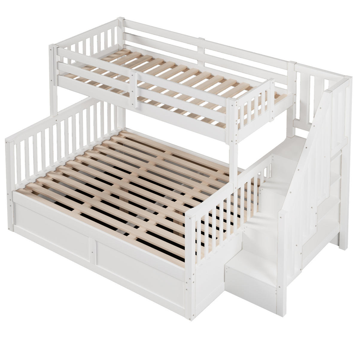 ETAGENBETT 90/200 cm & 140/200 cm Weiß - Weiß, Holz - Raumix