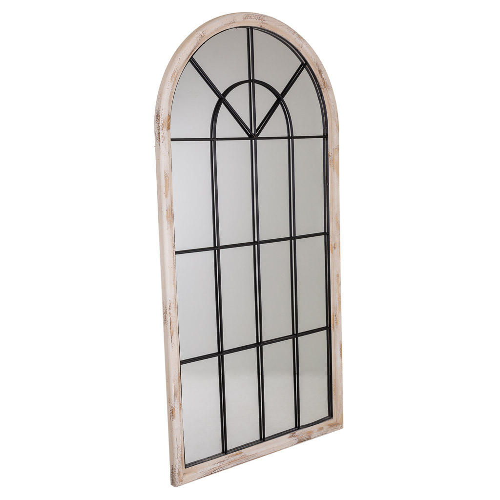 SPIEGEL aus Holz 86x4x168 cm - Weiß, Holzwerkstoff (86/168/4cm) - Wanderlust
