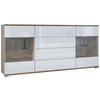 SIDEBOARD Bari Weiß Hochglanz - Weiß Hochglanz, Holzwerkstoff (166.5/75.5/35cm) - Vladon
