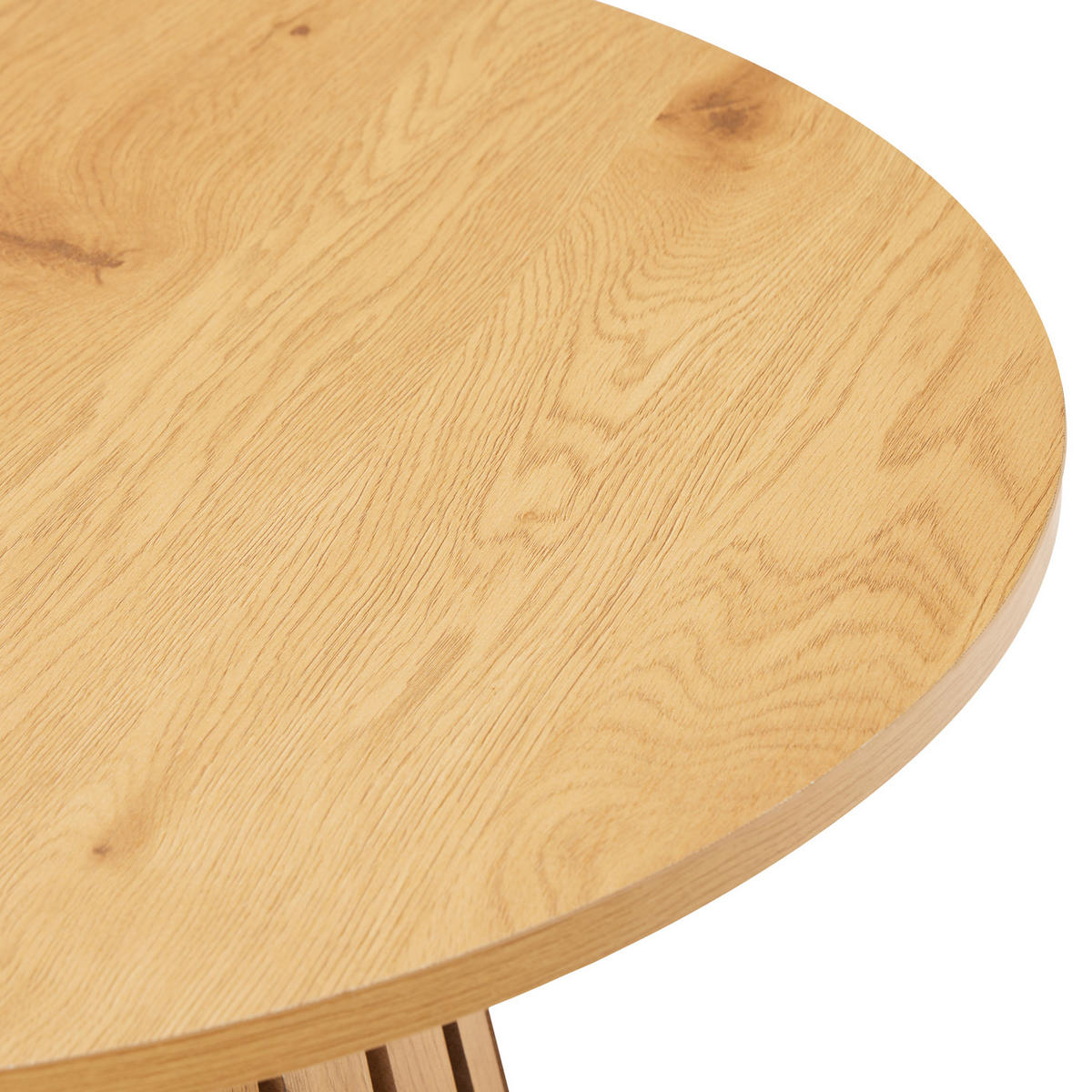 COUCHTISCH Liv Ø 80 cm - Braun, Holzwerkstoff (80/80/35cm) - Happy Garden