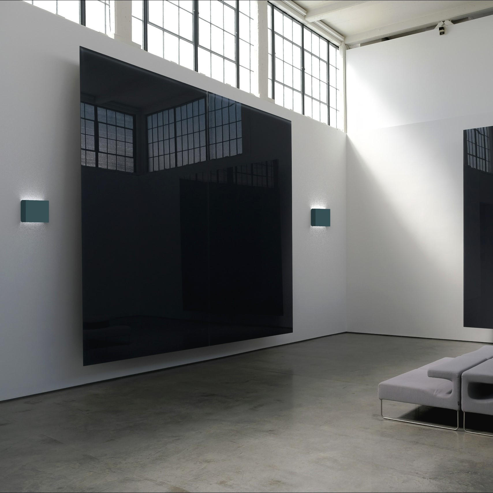 LED-WANDLEUCHTE - Blau, Metall (15.4/11/3.6cm) - Lumicom