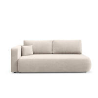 SOFA Antonio 3 Sitzplätze Hellgrau - Beige, Holz (228/82/106cm) - Petits-meubles
