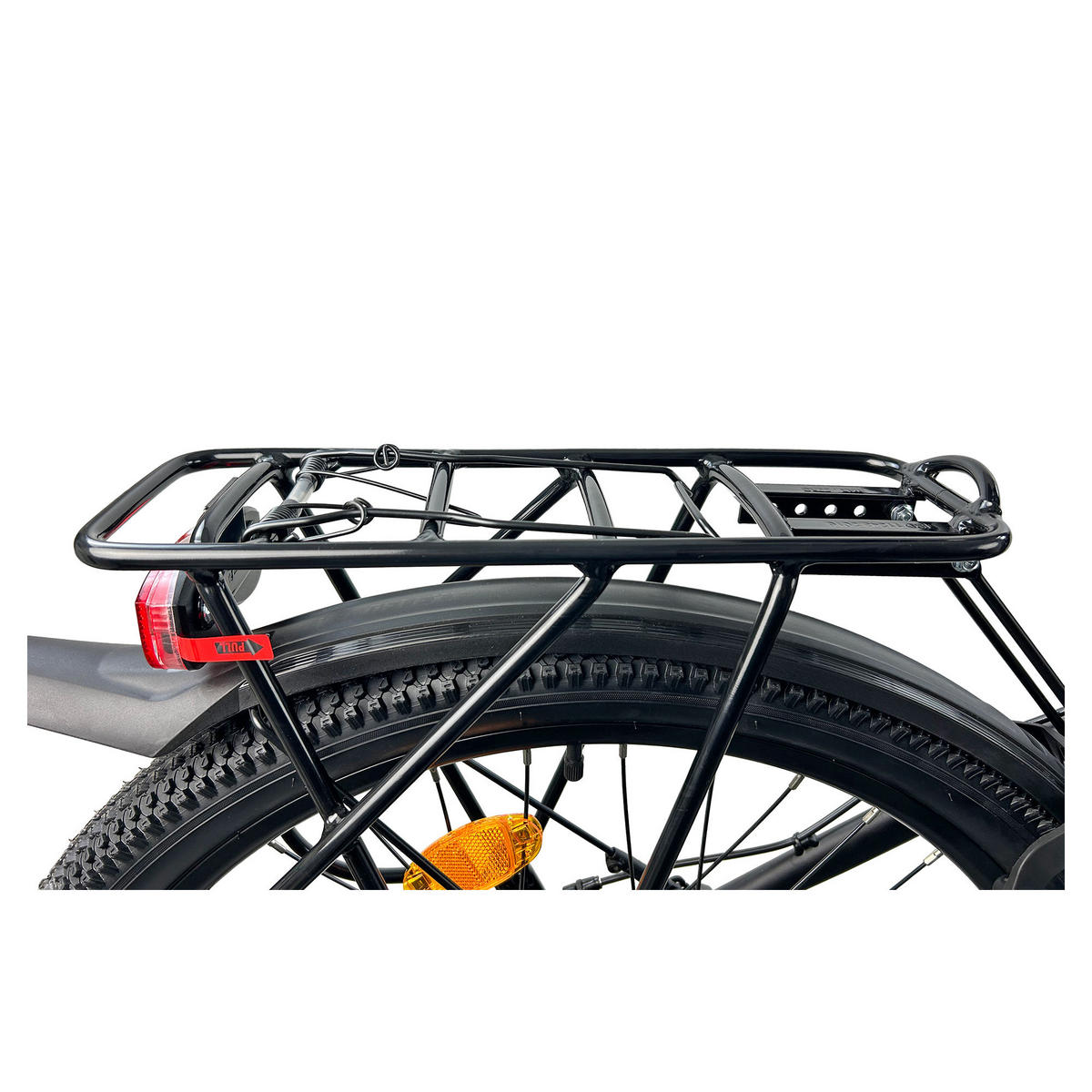 MOUNTAIN E-BIKE 27,5" BRILLANT, SCHWARZ - Schwarz, Metall (125cm) - LLOBE