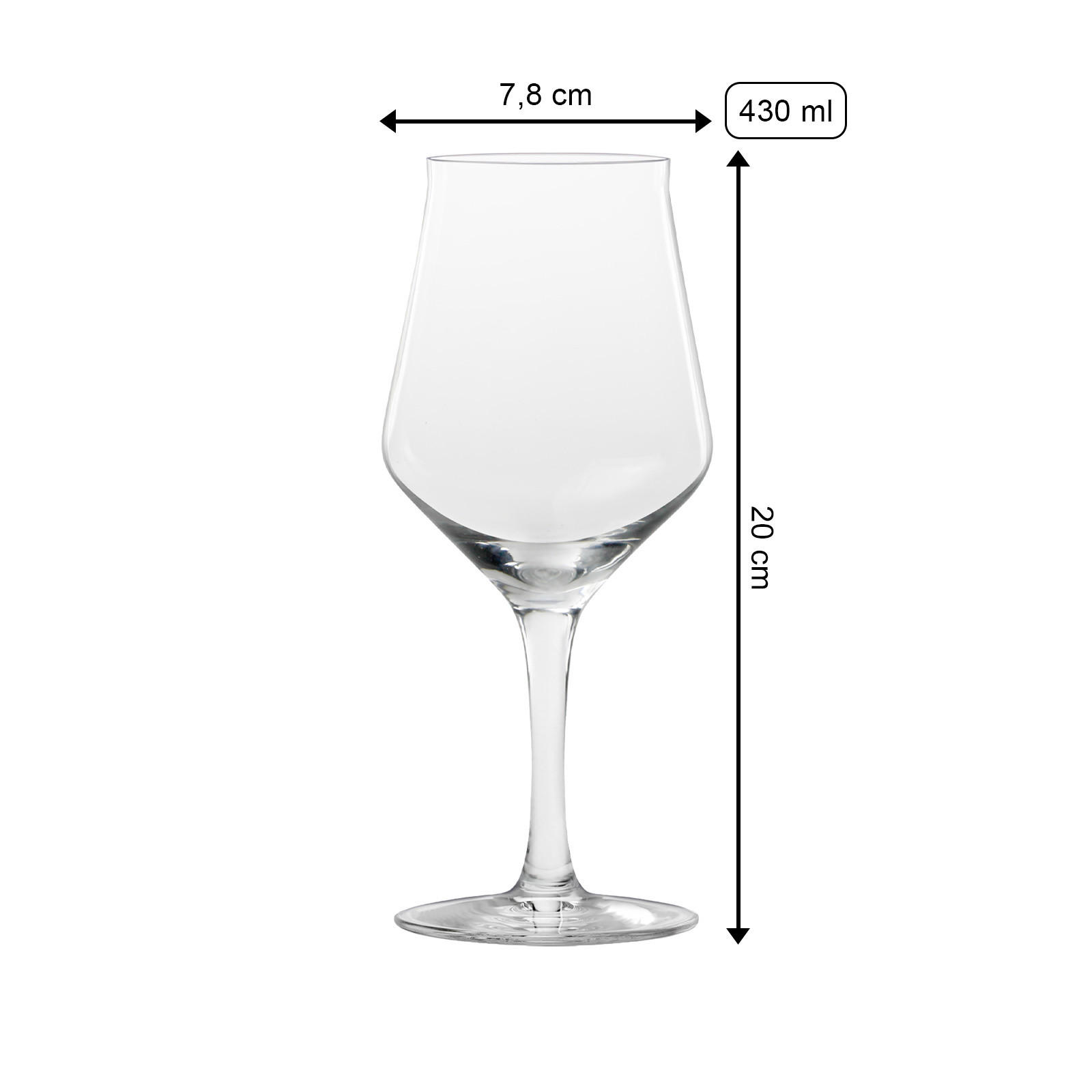 BIERGLÄSER Craft Beer transparent 0,3 l 6er Set - Transparent, Glas (0.3L) - Stölzle Lausitz
