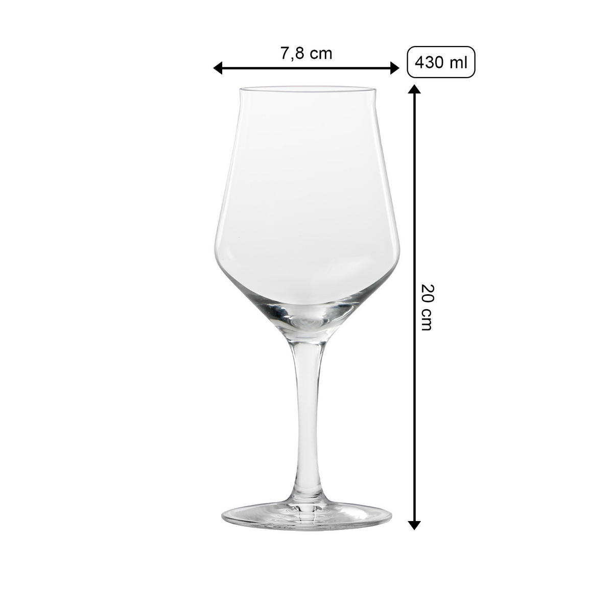 BIERGLÄSER Craft Beer transparent 0,3 l 6er Set - Transparent, Glas (0.3L) - Stölzle Lausitz