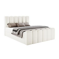 BOXBETT Nola mit Topper Weiß 160x200 - Weiß, Textil (160/200cm) - Luxkor24