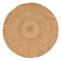 HOCHFLORTEPPICH 200/200 cm Viborg 596 - Naturfarben, Textil (200/200cm) - Paco Home