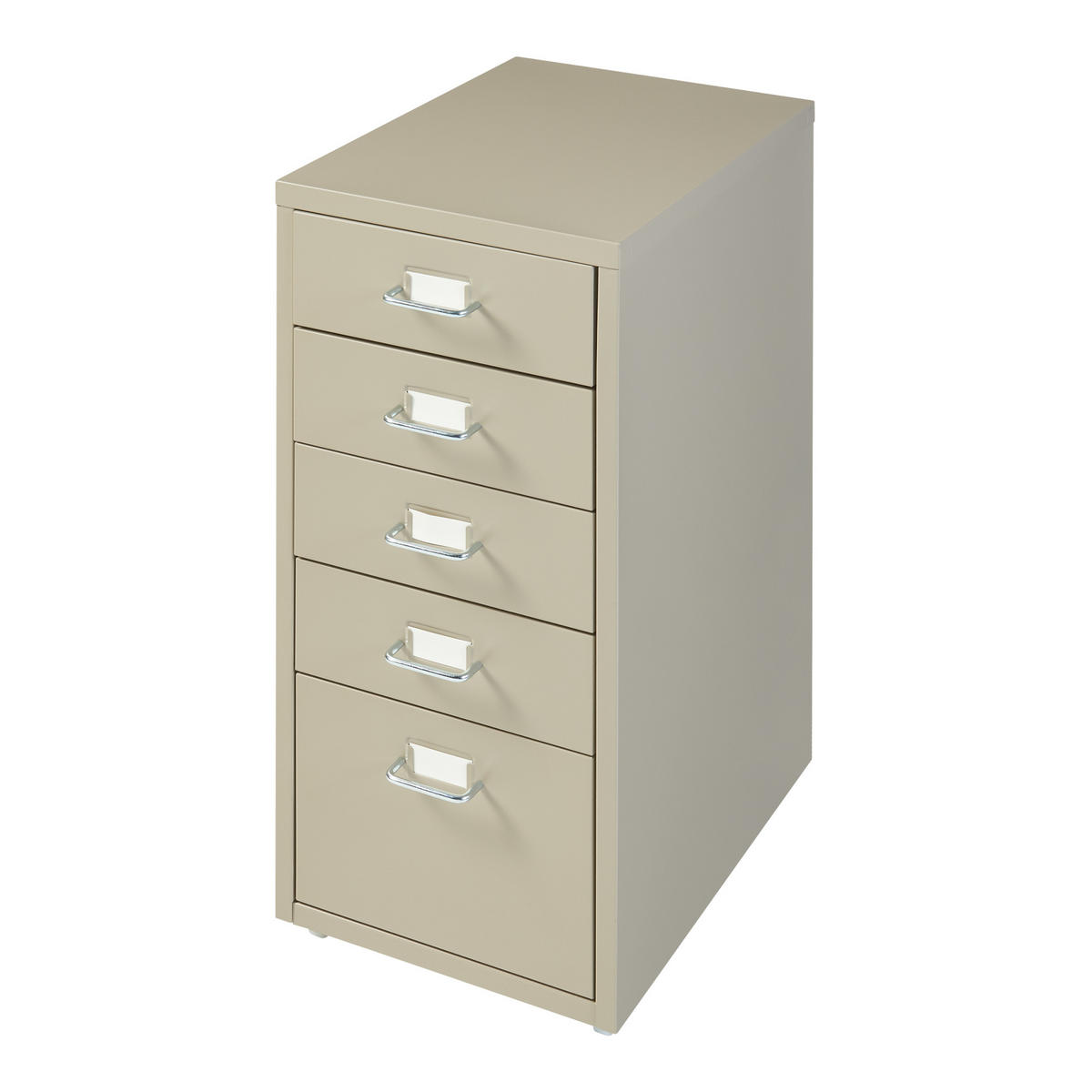 ROLLCONTAINER Kökar - Braun, Metall (28/69/41cm) - [en.casa]