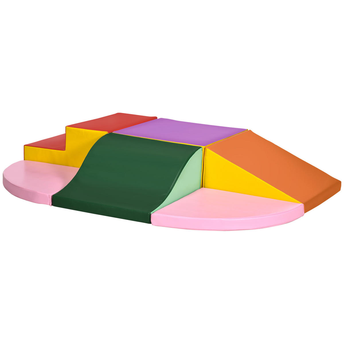 BAUSTEINE DE-18194 6 XL-Motorikmodule, EPE-Schaum Bunt - Multicolor, Kunststoff (100/150cm) - ComfortXL