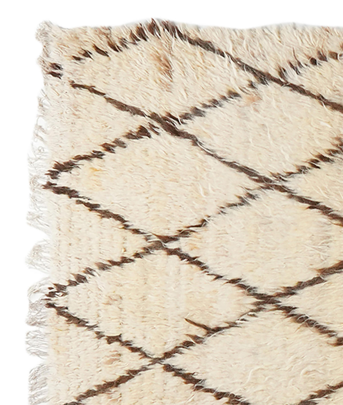 GABBEH-TEPPICH handgeknüpft Beige 200/144 cm Schurwolle - Beige, Textil (144/200cm) - Looma