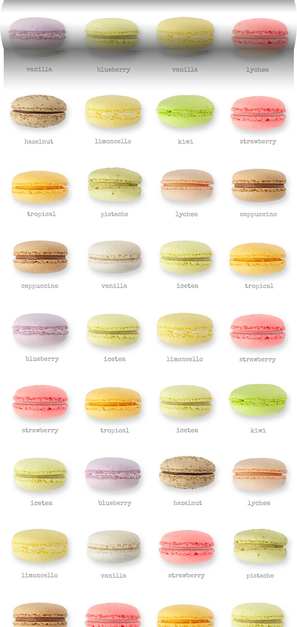 XXL-VLIESTAPETE Macarons 50 x 900 cm - Gelb, Papier (50/900cm) - ESTAhome