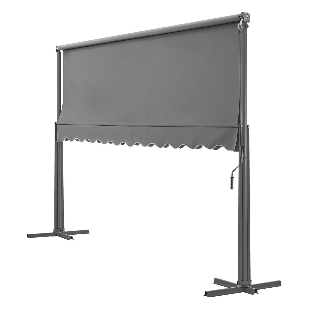 STANDMARKISE Selenizza - Dunkelgrau, Textil (400/260/300cm) - pro.tec