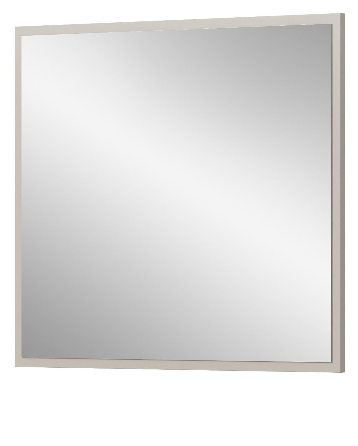 GARDEROBENSPIEGEL Kaschmir Sand, Flur Spiegel 80 x 70 cm Skid - Kaschmir, Glas/Holzwerkstoff (80/70/2cm) - Inn.Furn