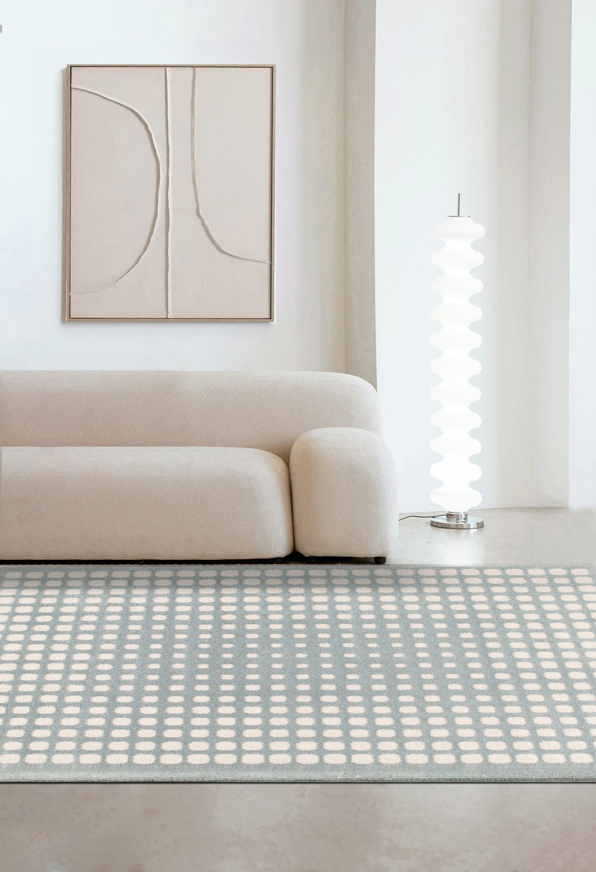 TEPPICH sehr weich mit Relief-Effekt blau - Blau, Textil (120/170cm) - AFK Living