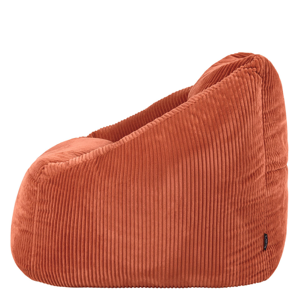 SITZSACK Cord Sessel Natalia - Terracotta, Textil (97/73/84cm) - icon