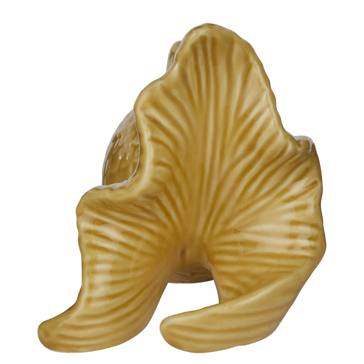 DEKO-FISCH Koi - Dolomit Hellgrün - Gelb, Stein (17/17/17cm) - Butlers