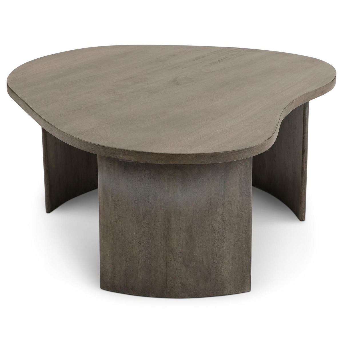 COUCHTISCH CALUA grau - Grau, Holz (90/104/40cm) - IDIMEX