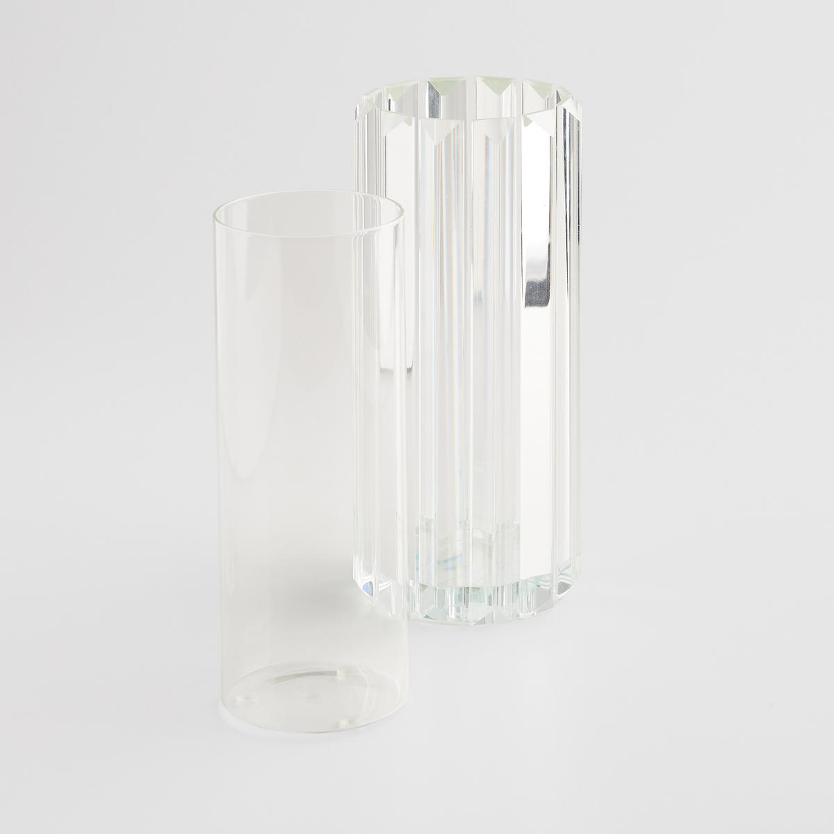 VASE Stickios 25x11 cm - Transparent, Glas (25cm) - home&you