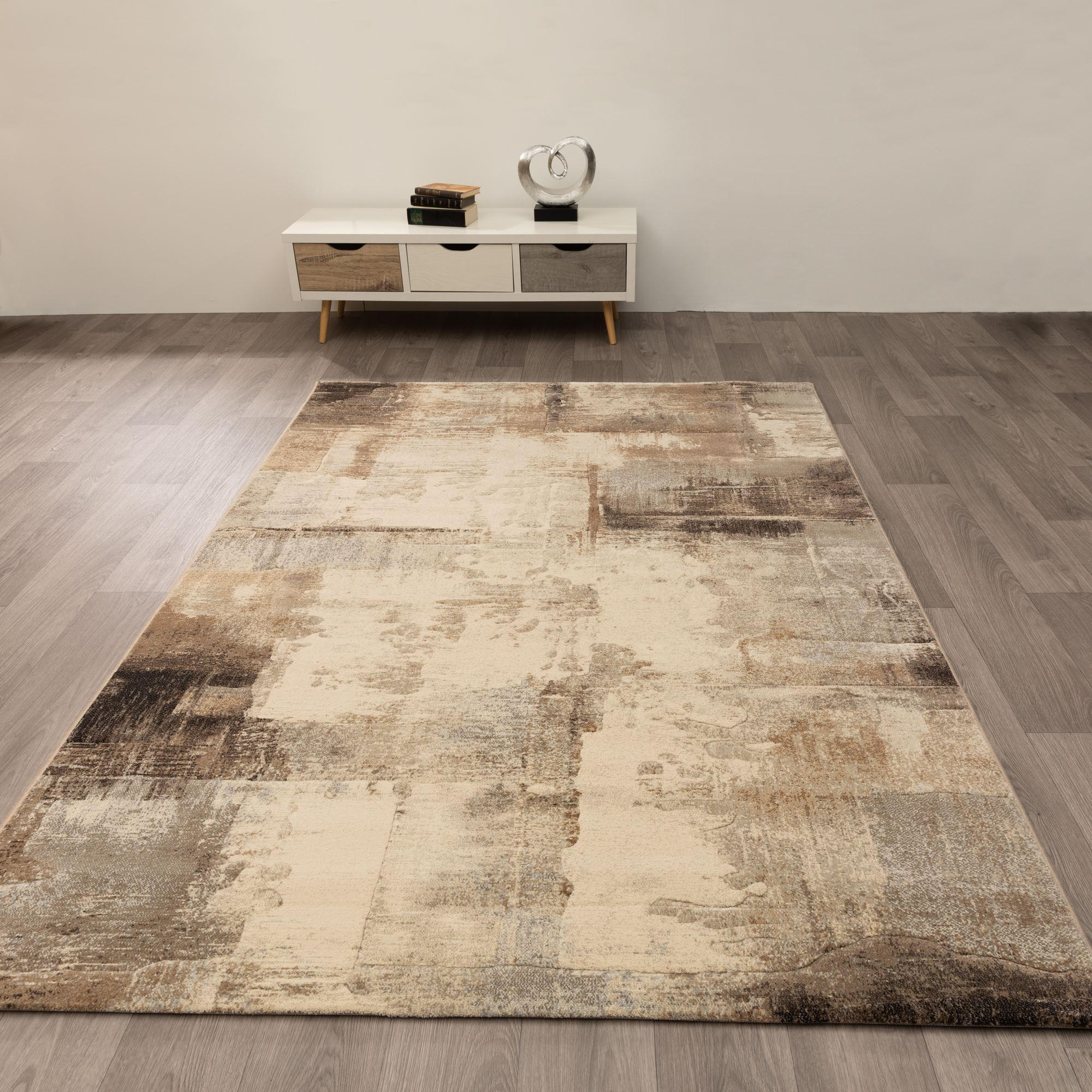 MODERNER TEPPICH 280/380 cm Lauro - Sandfarben, Textil (280/380cm) - Steffensmeier