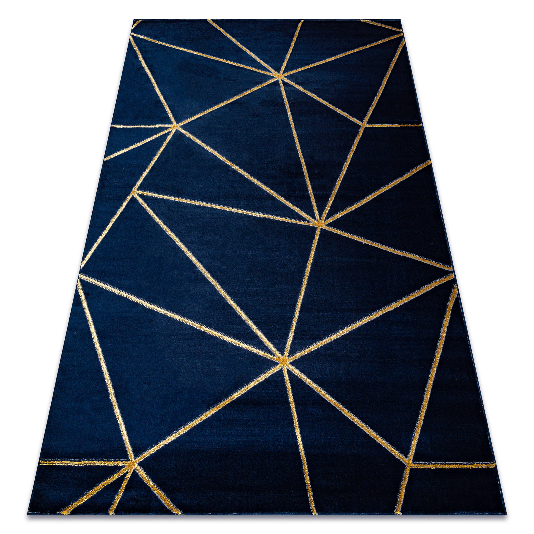 TEPPICH Emerald 120/170 cm - Blau, Textil (120/170cm) - rugsX