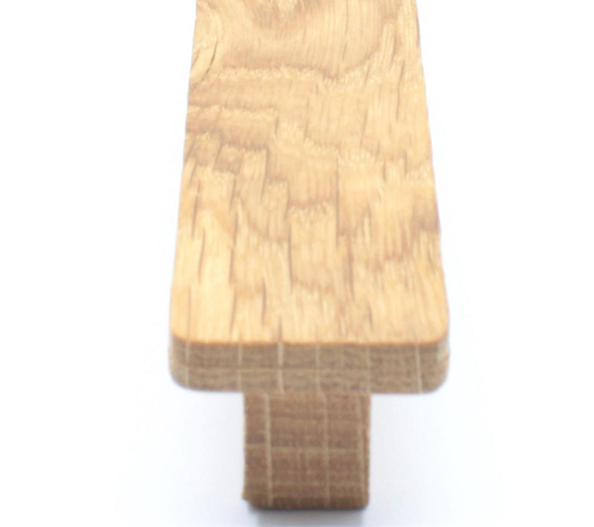 MÖBELGRIFF BA 850mm, Griffleiste Eiche massiv, Schrankgriff Holz - Naturfarben, Holz (2.4/2.2/88cm)