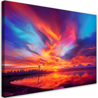 KUNSTDRUCK Lila 100/70 cm - Lila, Textil (100/70cm) - KUNSTLOFT