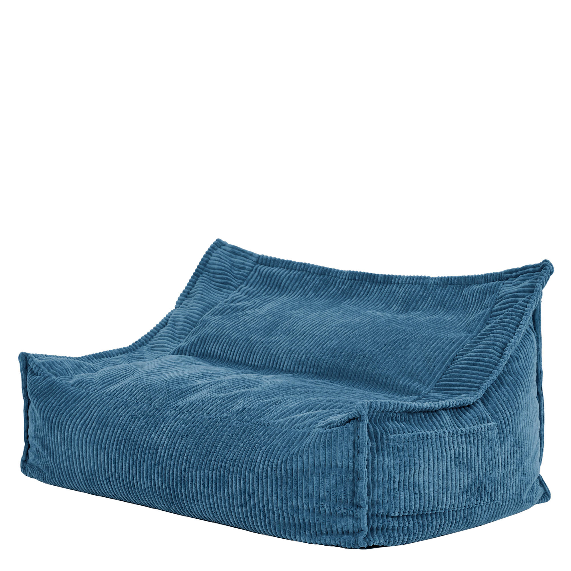 KINDERSITZSACK Sofa Francesco - Blau, Textil (107/60/67cm) - icon