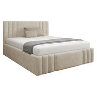 POLSTERBETT Ribo - Naturfarben, Holz/Textil (180/200cm) - MIRJAN24