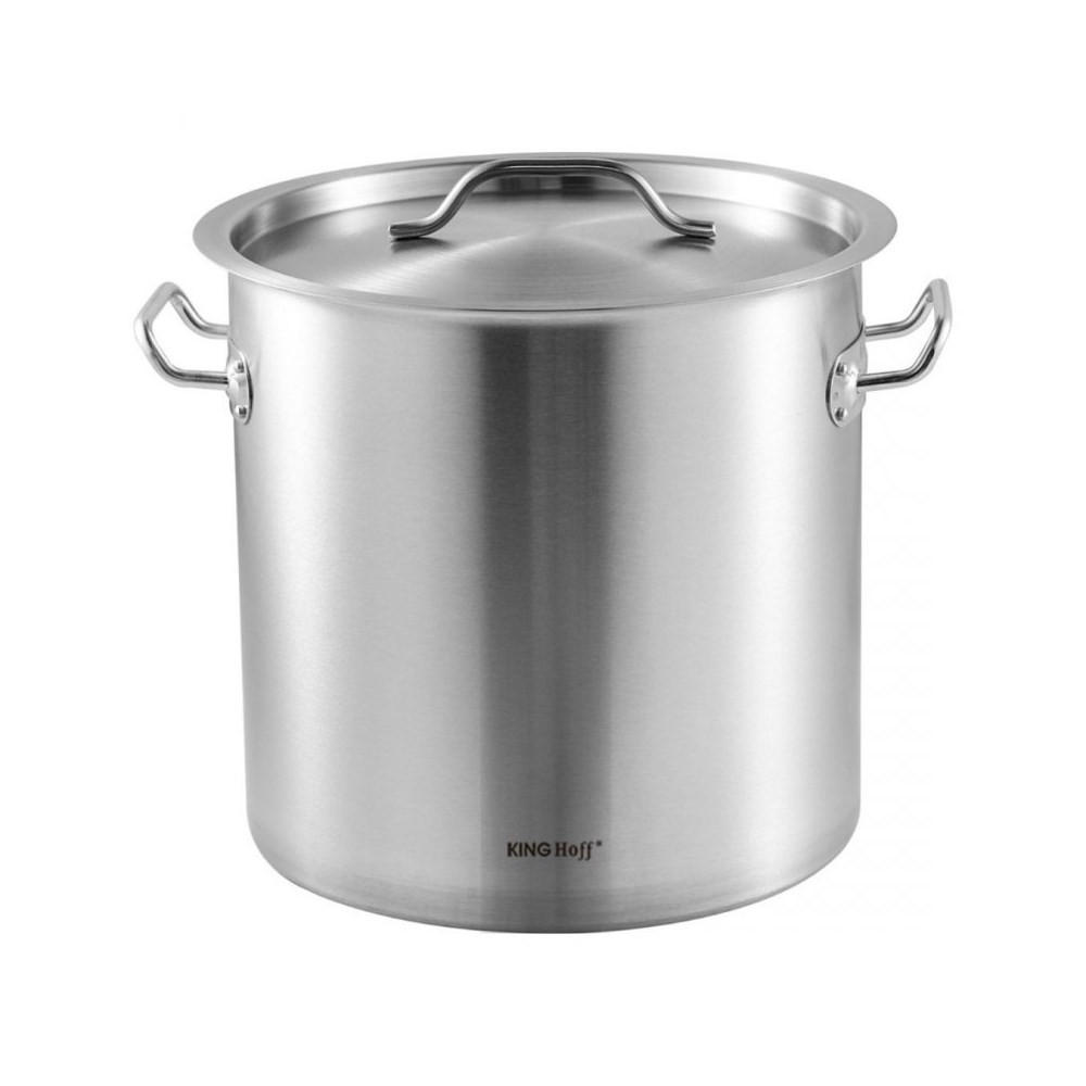 TOPF Silber 40/30/30 cm KH1962 - Silberfarben, Metall (30cm) - Kinghoff 