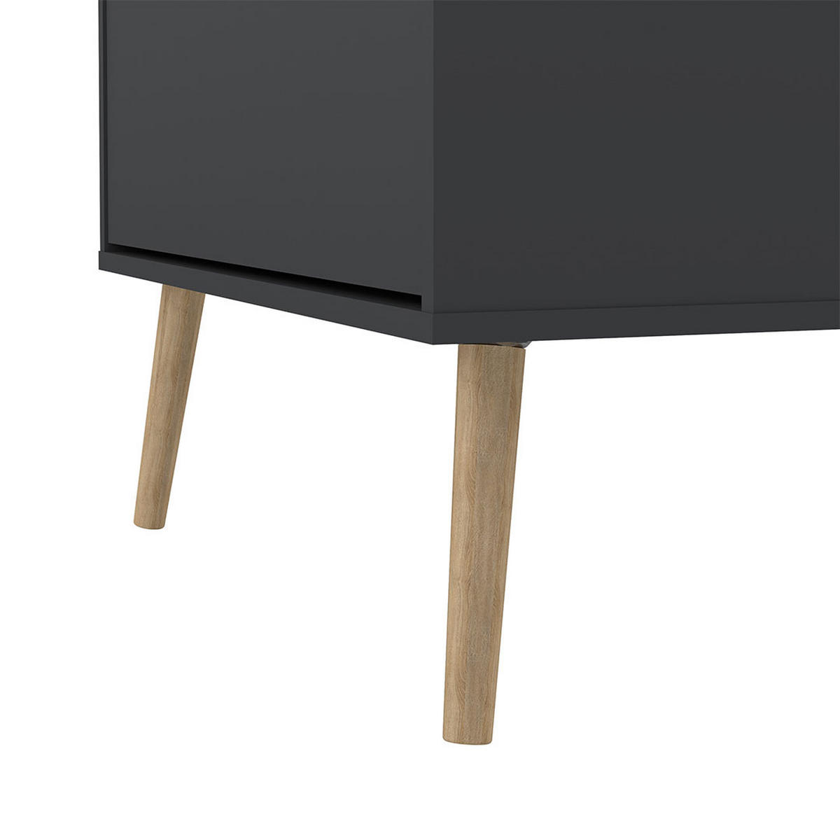 SCHUHSCHRANK, Bodo, Grau, Holzwerkstoff, 71 x 24 x 140 cm - Grau, Holzwerkstoff (71/140/24cm) - ebuy24