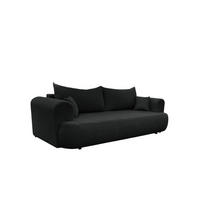 SCHLAFSOFA Anike Stoff Now Or Never - Schwarz, Holzwerkstoff/Textil (240/78/110cm) - Fun Möbel