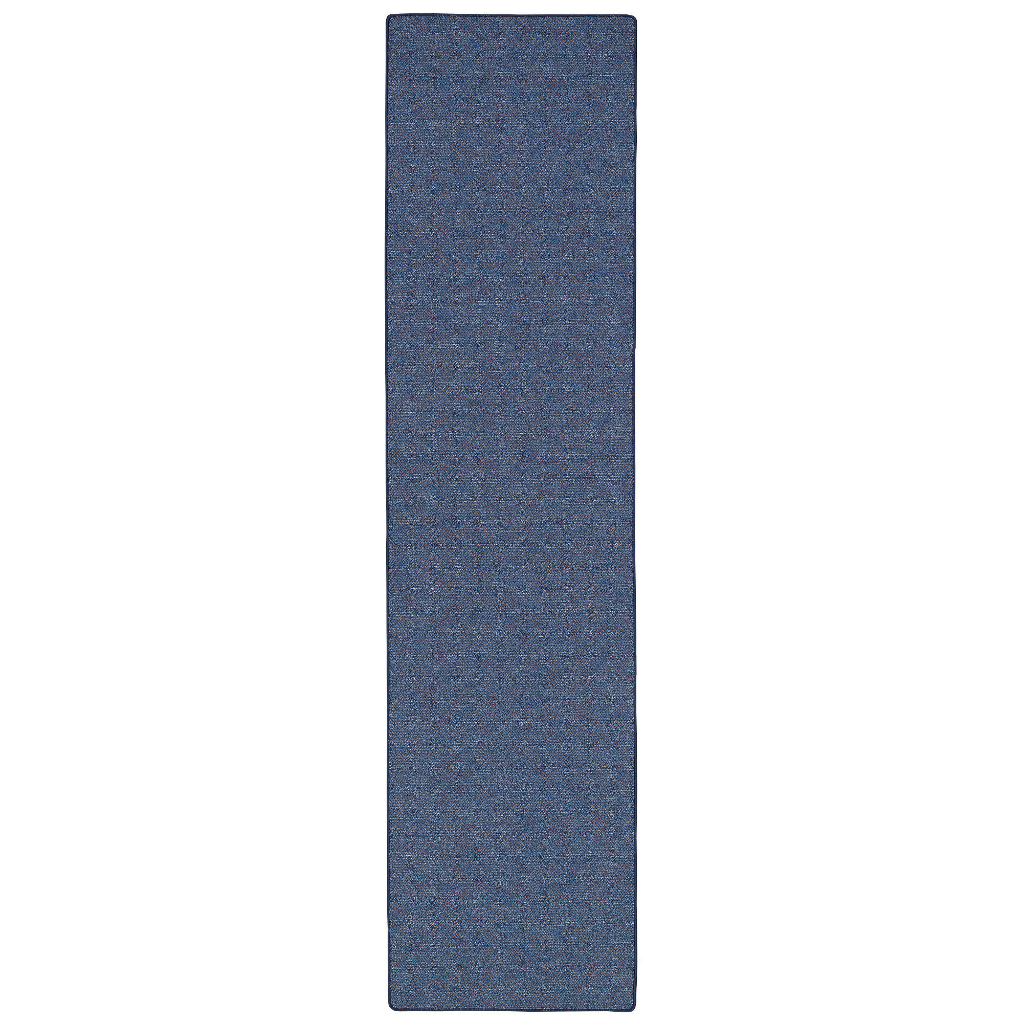 LÄUFER TEPPICH SCHLINGEN TEPPICH ALMA MELIERT - Blau, Textil (100/400cm) - Snapstyle