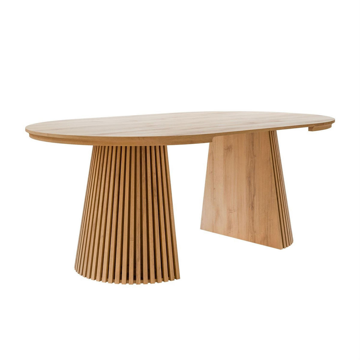 ESSTISCH MISTIC 120–200 cm - Eichefarben, Holzwerkstoff (120/120/75cm) - Lookway