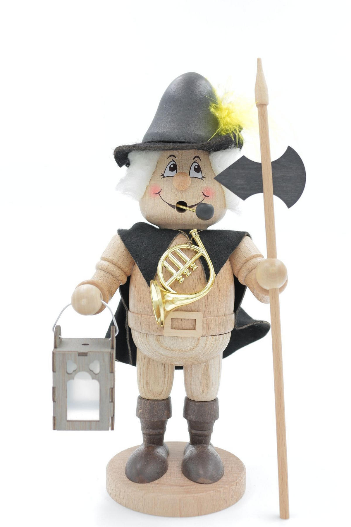 RAUCHFIGUR Wichtel Nachtwächter 23 cm - Multicolor, Holz (11/25/0.1cm)