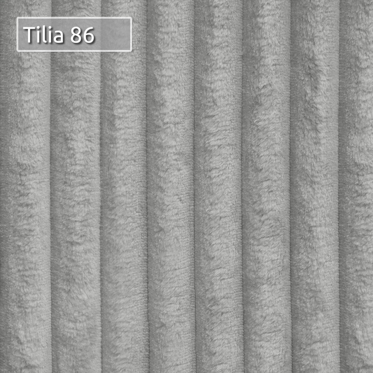 BOXBETT Mollo - 160x200 - grau (Tilia 86, Cord) - Schwarz/Grau, Holz/Holzwerkstoff (160/200cm) - Sofnet
