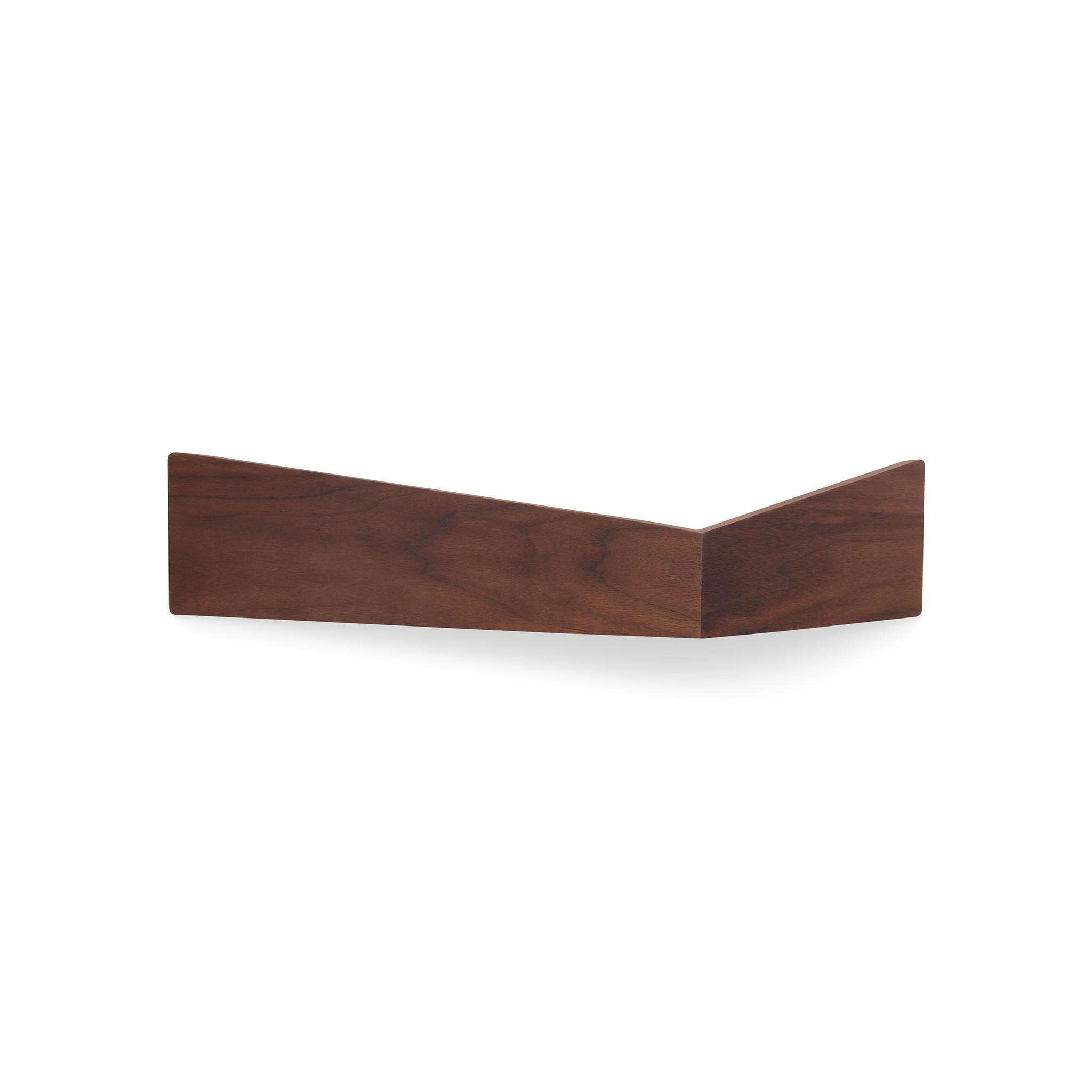 WANDREGAL Pelikan mit Haken Mittel - Walnussfarben, Holz (45.5/10/15cm) - Woodendot