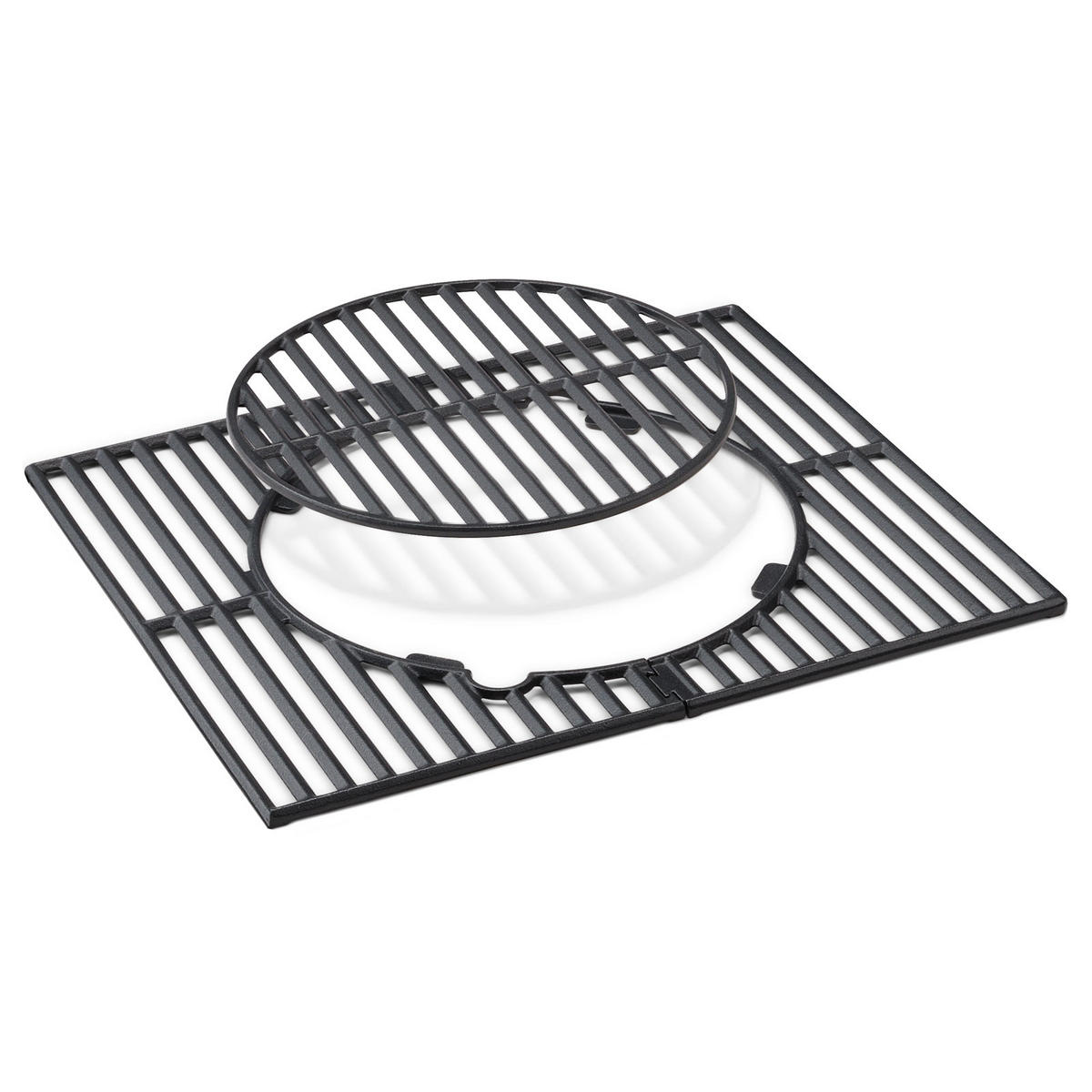 GRILLROST Flex Gusseisen - Schwarz, Metall (48/42cm) - TAINO