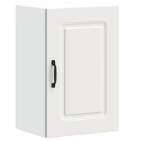 KÜCHENOBERSCHRANK Kalmar mit 1 Tür 40/31/60 cm aus Holzwerkstoff Weiß - Weiß, Holz (40/60/31cm) - vidaXL