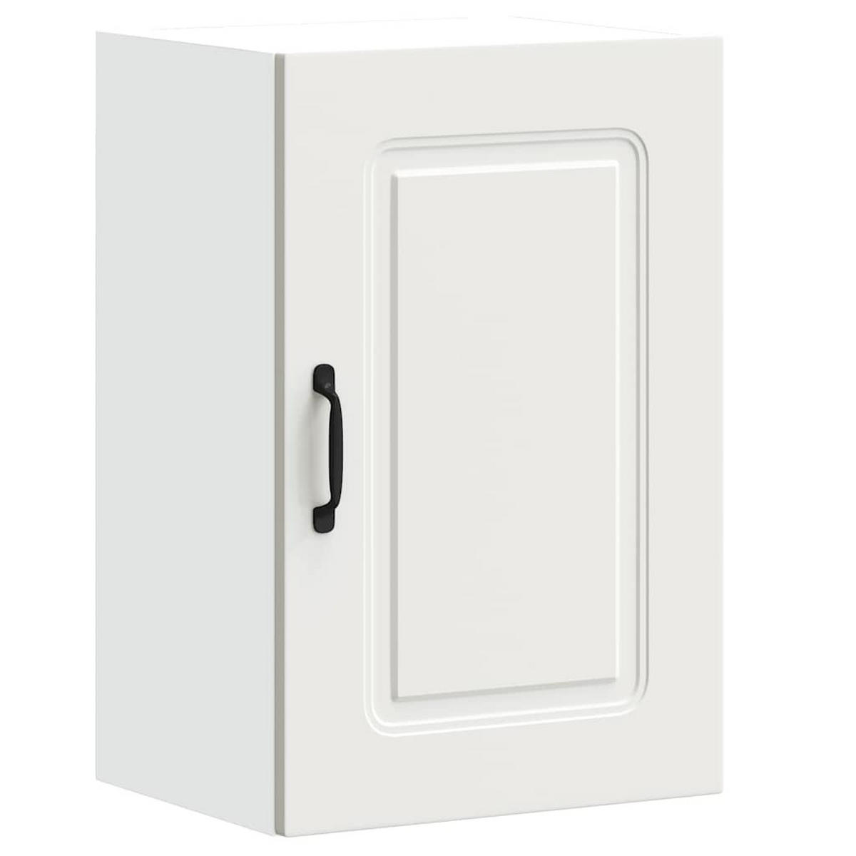 KÜCHENOBERSCHRANK Kalmar mit 1 Tür 40/31/60 cm aus Holzwerkstoff Weiß - Weiß, Holz (40/60/31cm) - vidaXL