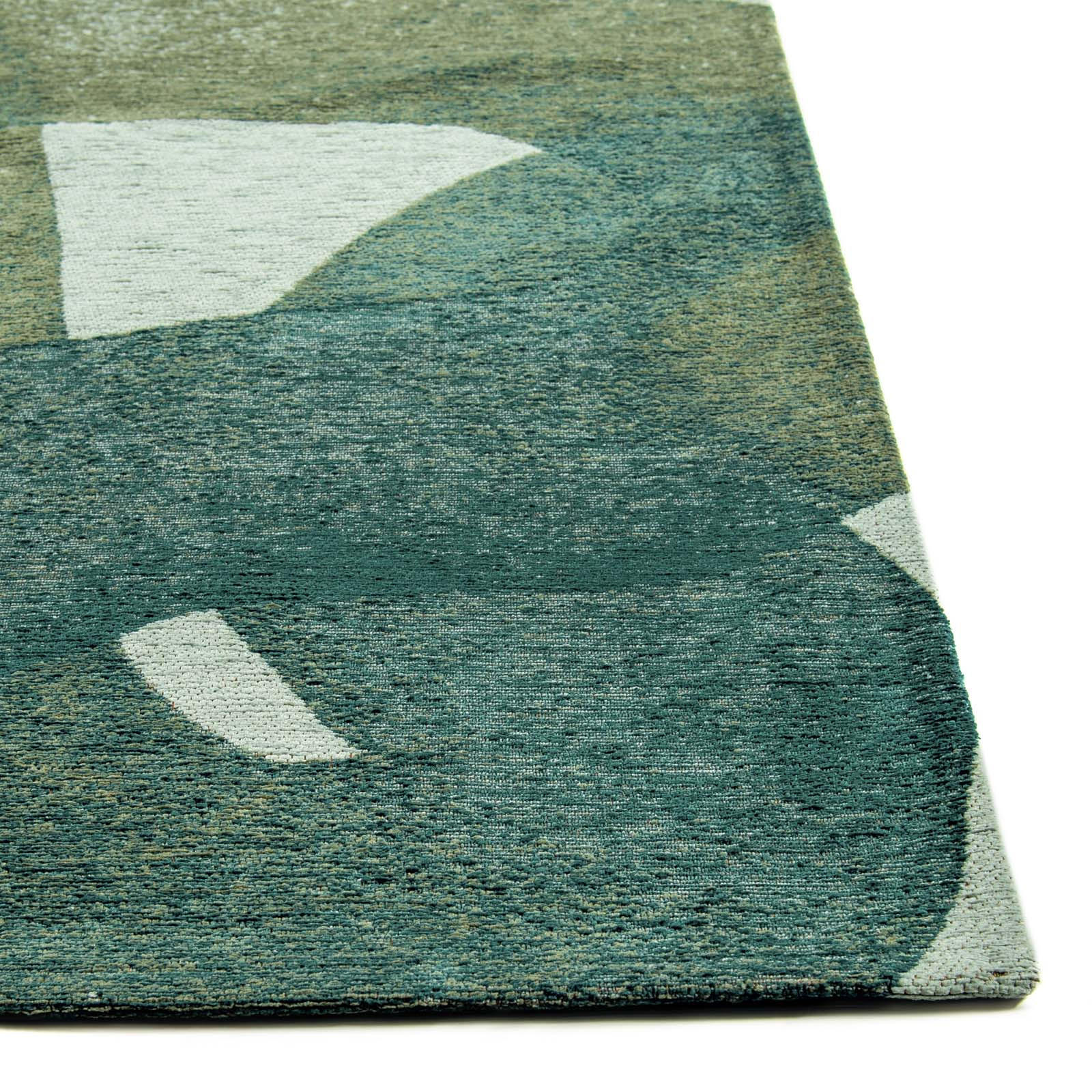 TEPPICH My way Teal 170/240 cm - Grau, Textil (170/240cm) - Lola&Moi