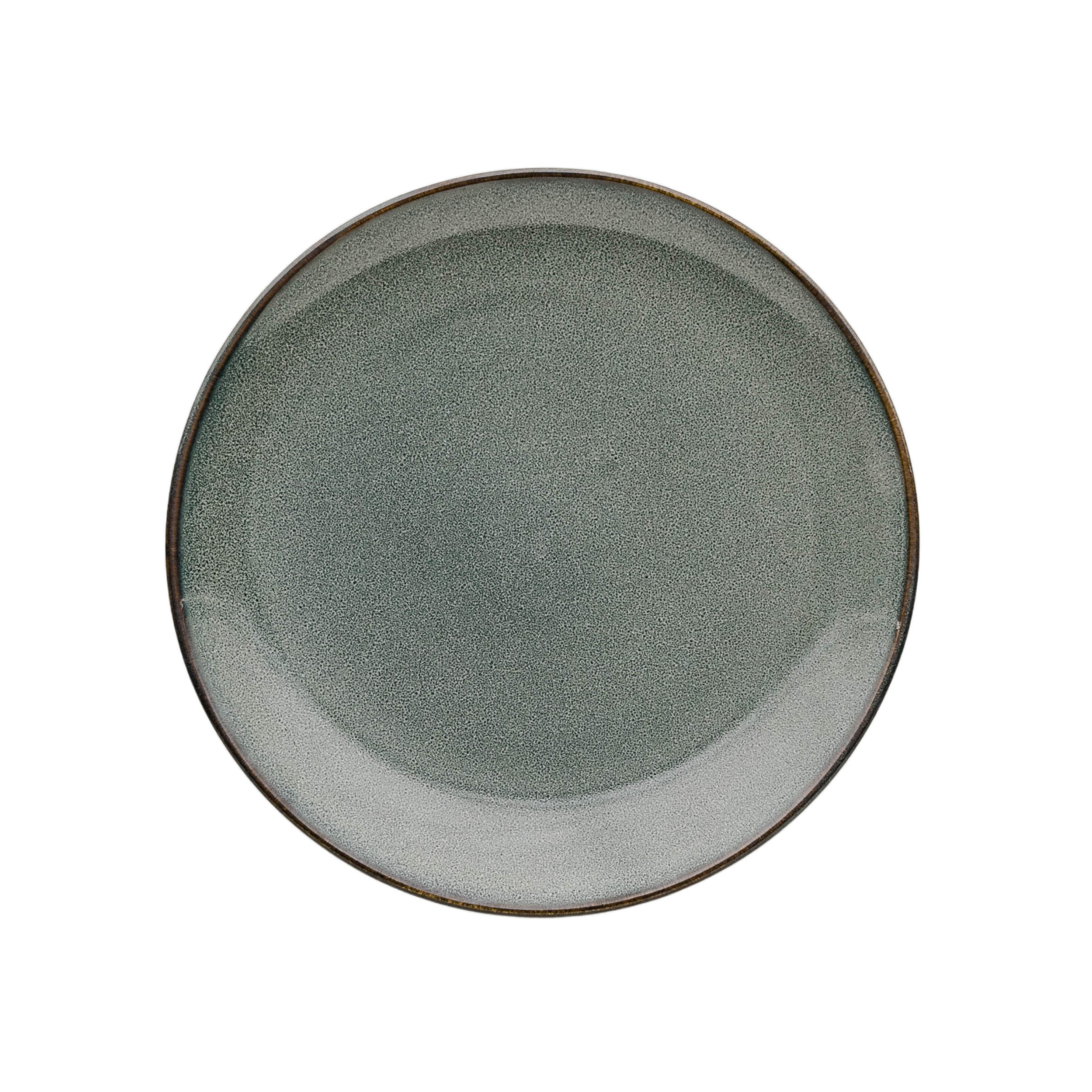 DESSERTTELLER Dobble - Grün, Stein (21cm) - home&you