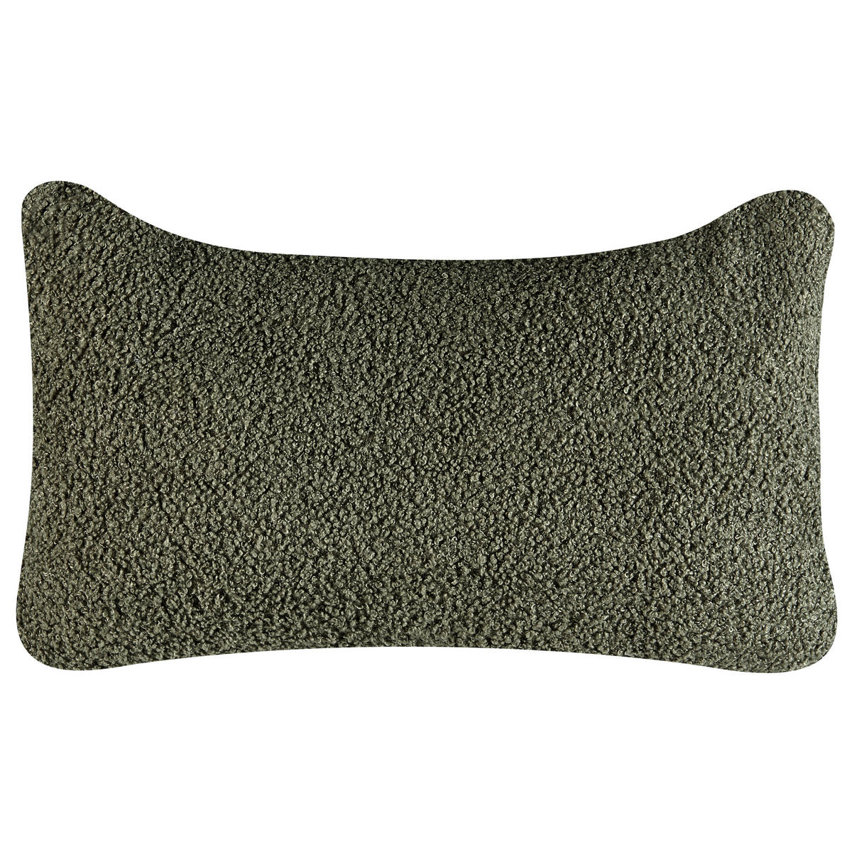SESSEL BOUCLE Grün Otsby - Grün, Holz/Textil (60/76/55cm) - Beliani