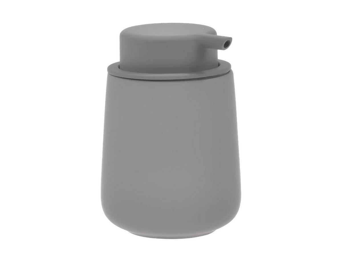 BAD ACCESSOIRES SET Nova ONE 3tlg. grey (grau) - Grau, Kunststoff (23/29/23cm) - Zone Denmark