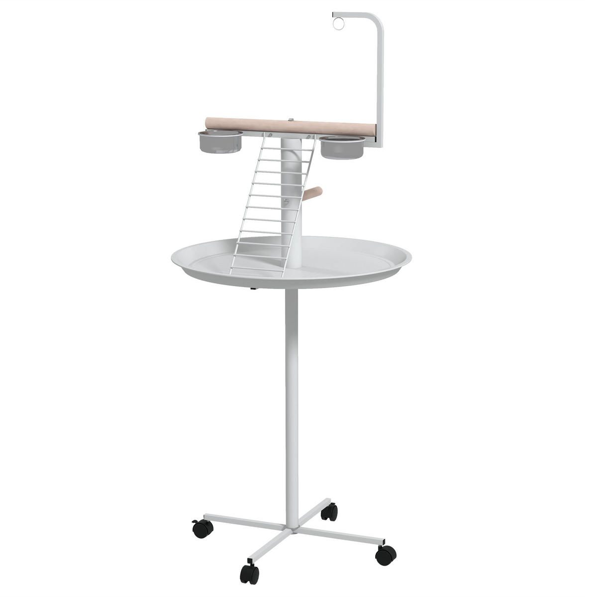 VOGELFUTTERSTATION DE-10944 Weiß - Weiß, Metall (60/138/60cm) - ComfortXL