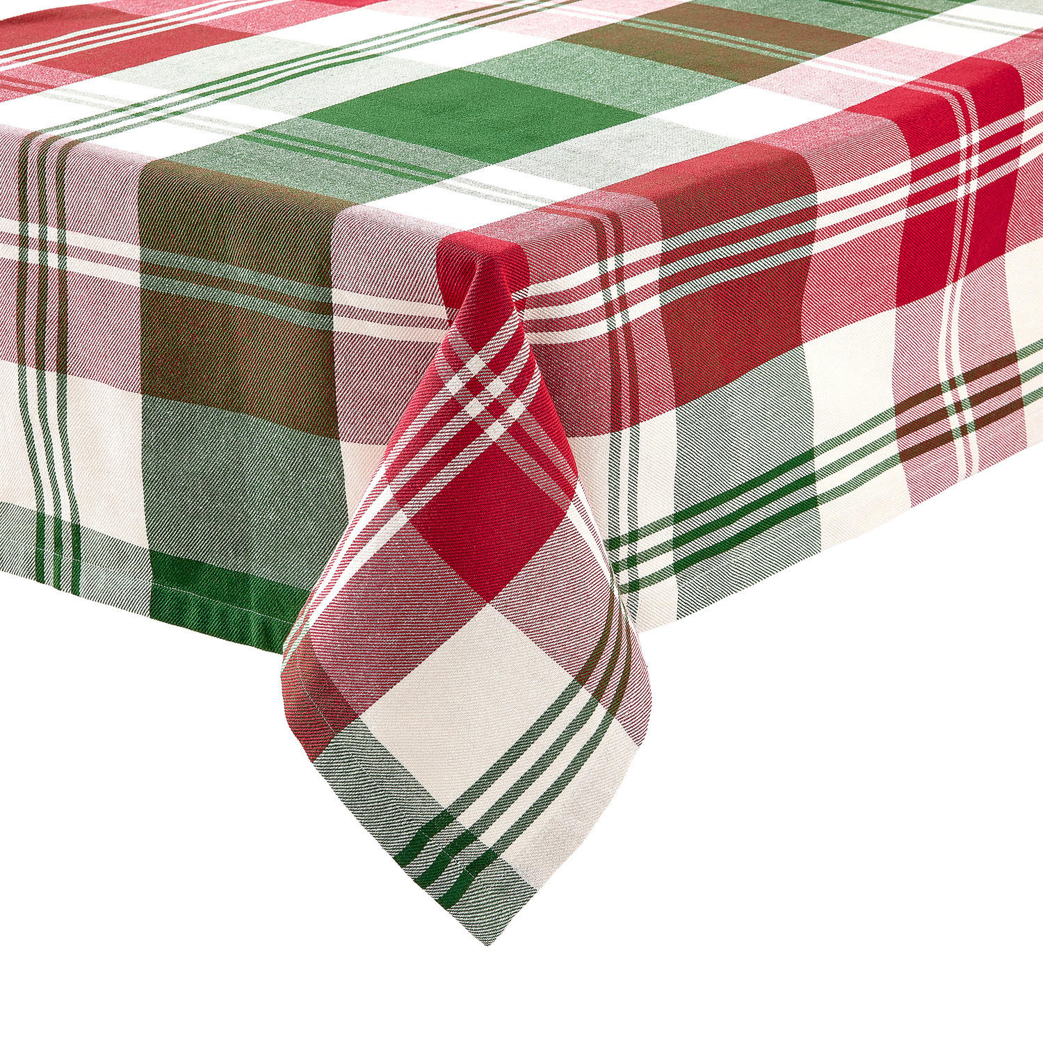 TISCHDECKE Highlands - Rot/Grün, Textil (160/300cm) - Butlers