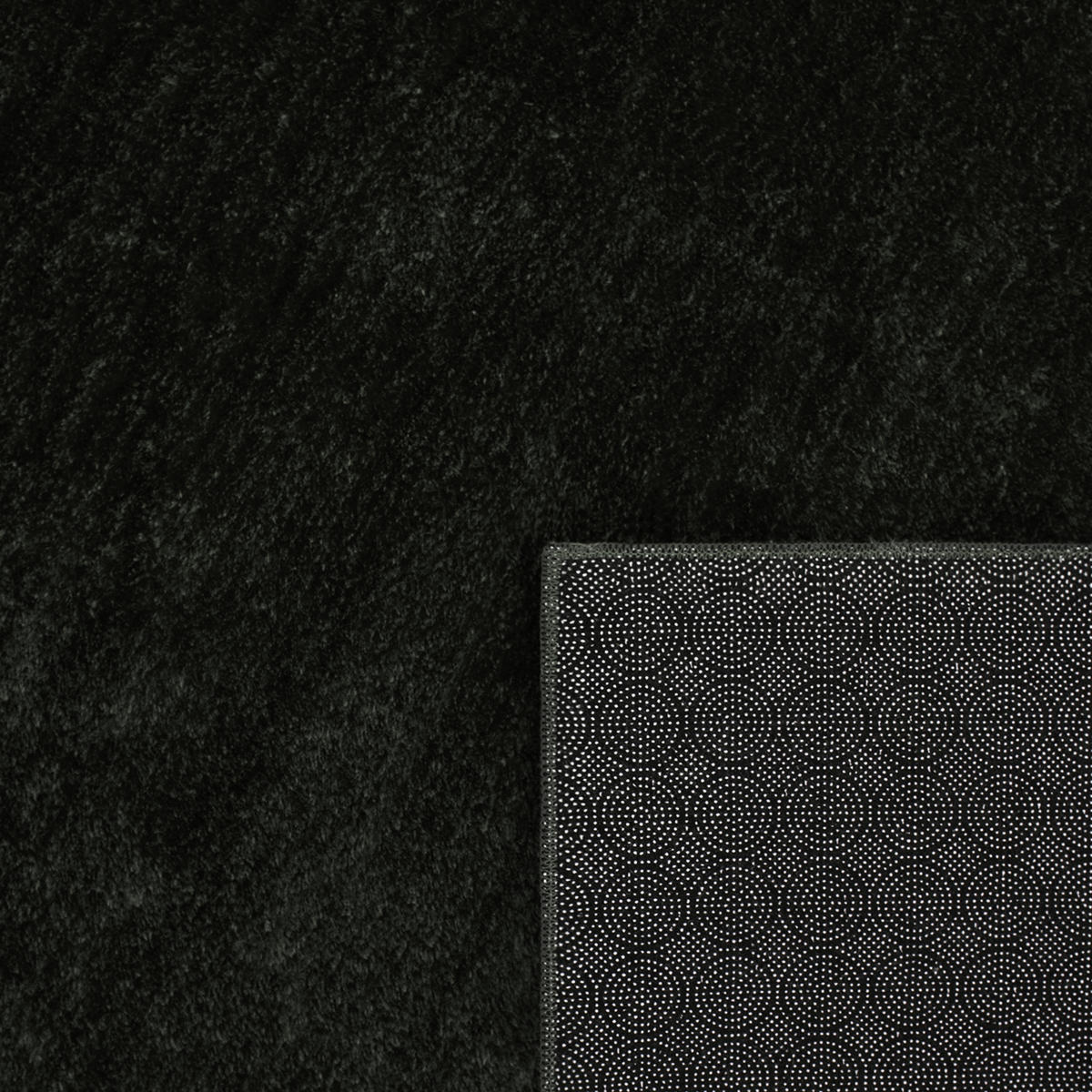 KURZFLORTEPPICH 60/100 cm Cadiz 630 - Schwarz, Textil (60/100cm) - Paco Home