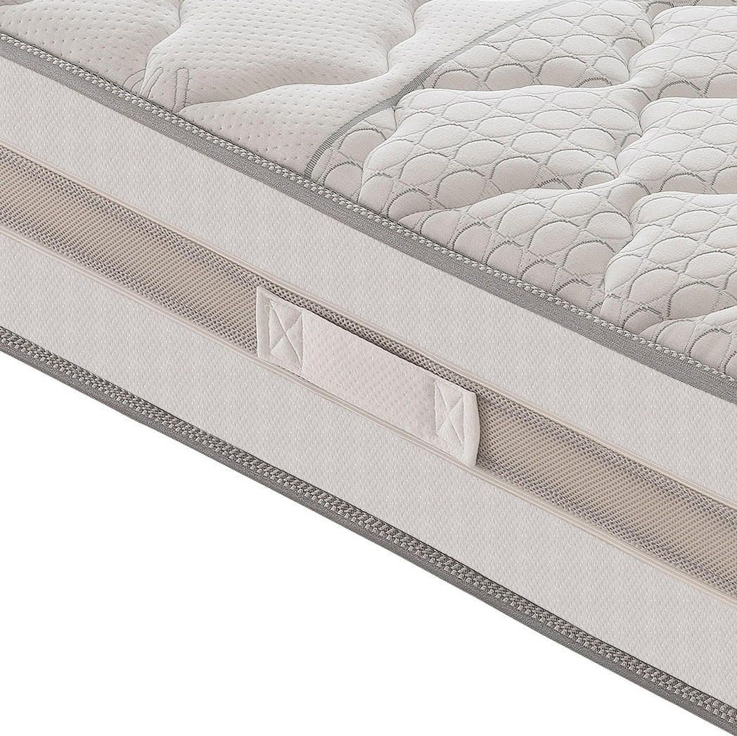 Thumbnail - iLoveSleep Taschenfederkernmatratze, Weiß, Textil, Rechteckig, 140x200 cm, Sitzkantenverstärkung, Schlafzimmer, Matratze...